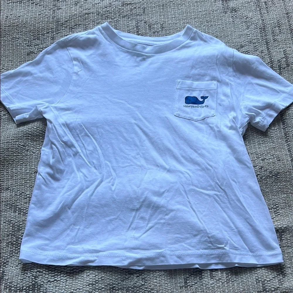 Vineyard Vines Kids White T-Shirt - Picture 1 of 5